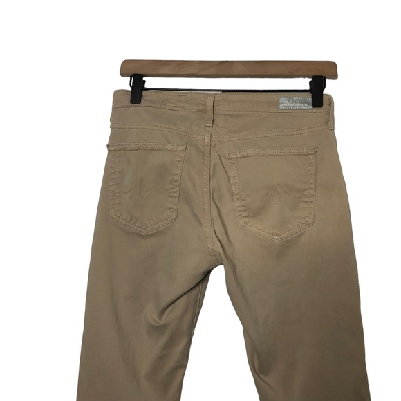 Adriano Goldschmied The Prima Mid-Rise Cigarette Cropped Skinny Khaki Pants - Picture 8 of 13